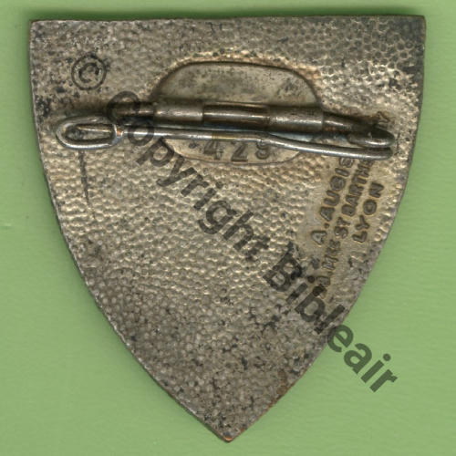 A0548 01e.EC 47.51 ORAN BIZERTE A0548NH  A.AUGIS ST.BARTH LYON 3Lig Bol fenetre allonge grave No429 Dos grenu Src.Y.GENTY 92Eur(x3) 